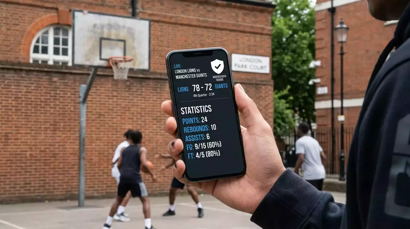 Smartphone displaying UK licensed betting app with UKGC verification badge